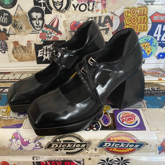 Jeffrey Campbell Shoes - Jeffrey Campbell Platform Mary Janes